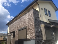 9/16完成です。筑紫野市岡田・N様邸　外壁塗装・屋根塗装工事