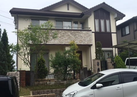 福岡県大野城市つつじヶ丘・M様邸　外壁塗装・屋根塗装工事　5月23日完成です。