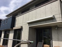 8/28完成です。福岡市西区・Ｎ様邸　外壁塗装工事