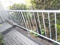 4/8完成です。福岡市中央区笹丘・M様邸　鉄部塗装・板金工事