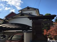 10/31完成です。太宰府市青山・Y様邸　外壁塗装・屋根塗装工事