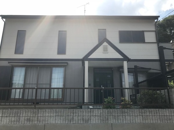 6/16完成です。筑紫野市阿志岐・H様邸　外壁塗装・屋根塗装工事