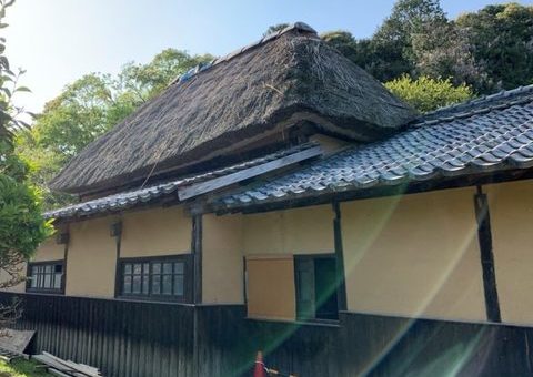 福岡県福津市・宮地嶽神社様　合掌造り補修工事　4/29完成です。【OB様より】