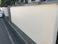 9/28完成です。福岡県太宰府市朱雀・N様邸　外壁塗装工事