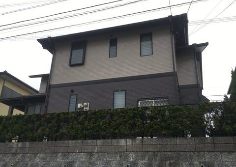 12/26完成です。筑紫野市美しが丘南・M様邸　外壁塗装・屋根塗装工事