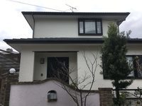 12/22　完成です。福岡市東区高美台　Ｎ様邸　外壁屋根塗装工事