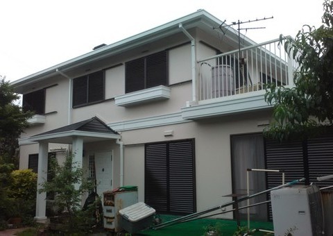 福岡県飯塚市大分・K様邸　外壁塗装・屋根塗装工事　7月8日完成です。
