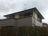 3月8日完成です。筑紫野市湯町・I様邸　外壁塗装・屋根塗装工事