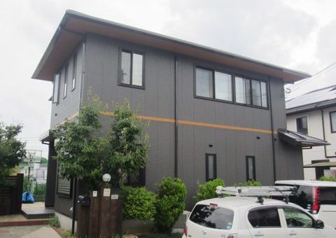 福岡県小郡市希みが丘・O様邸　外壁塗装・屋根塗装工事　6/9完成です。