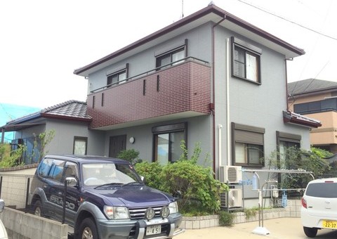福岡県太宰府市梅が丘・U様邸　外壁塗装・屋根塗装工事　6月22日完成です。