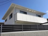 4/5完成です。福岡市南区・M様邸　外壁塗装・屋根塗装工事