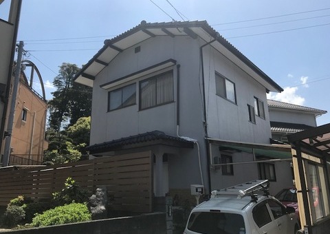 3/31完成です。筑紫野市石崎・K様邸　外壁塗装・屋根塗装工事