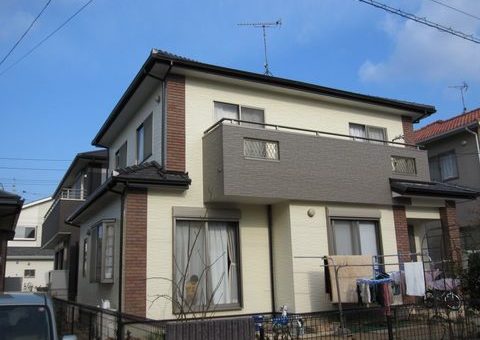 3/8完成です。太宰府市梅が丘・S様邸　外壁塗装工事