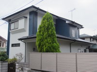 11/28完成です。筑紫野市吉木・K様邸　外壁塗装・屋根塗装工事
