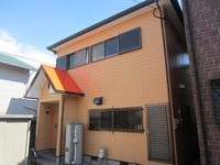5/8完成です。筑紫野市湯町・I様邸　外壁塗装・屋根塗装工事