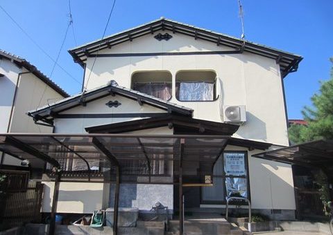 福岡県太宰府市五条・M様邸　外壁塗装工事　8/22完成です。