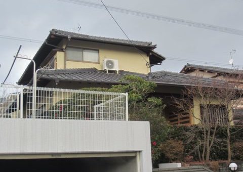 福岡県小郡市三国ヶ丘・S様邸　外壁塗装工事　12/25完成です。