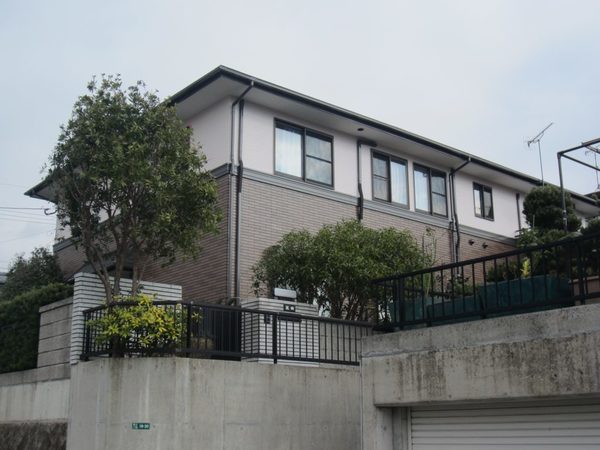 12/23完成です。太宰府市青山・S様邸　外壁塗装・屋根塗装工事