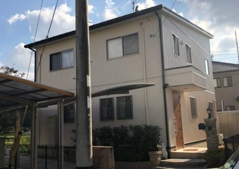 福岡県糟屋郡久山町・K様邸　外壁塗装・屋根塗装工事　10/30完成です。【ホームページより】