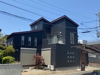 4/29完成です。福岡市南区中尾・M様邸　外壁塗装・屋根塗装工事