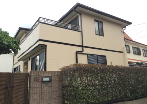福岡県太宰府市朱雀・I様邸　外壁塗装・屋根塗装工事　6月23日完成です。