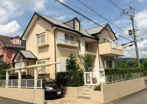 福岡県太宰府市青葉台・H様邸　外壁塗装・屋根塗装工事　8月29日完成です。