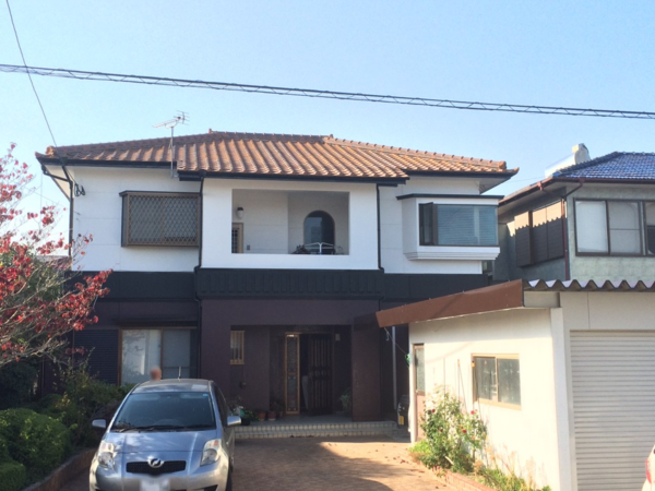10月20日完成です。筑前町依井・I様邸　外壁塗装工事