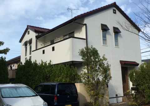 福岡県宇美町貴船・S様邸　外壁塗装・屋根塗装工事　12月8日完成です。