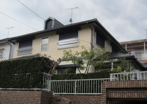 1/30完成です。太宰府市長浦台・T様邸　外壁塗装・屋根塗装工事