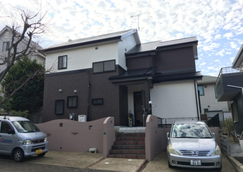 福岡県糸島市美咲が丘・M様邸　外壁塗装・屋根塗装工事　12/15完成です。