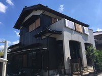 9/19完成です。筑紫野市天拝坂・K様邸　外壁塗装工事
