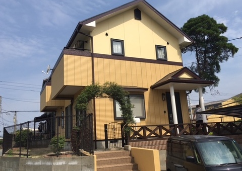 6月９日完成です。筑前町朝日・M様邸　外壁塗装・屋根塗装工事
