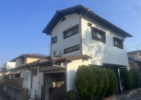 福岡県春日市岡本・Y様邸　外壁塗装・屋根塗装工事　2/8完成です。【ホームページより】