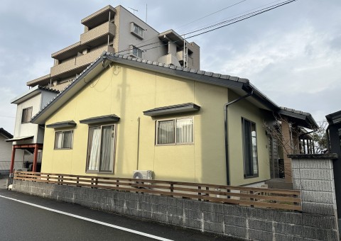 福岡県筑紫野市若江のT様邸でエシカルプロクールFを使用して外壁塗装を行いました。2/14完成です。【HPより】