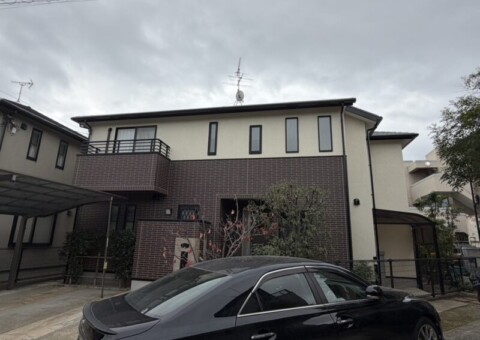 福岡県福岡市早良区飯倉のW様邸で外壁と屋根を保護し美しさを取り戻す塗装工事を行いました。2025年12月5日完成です。【ご紹介より】